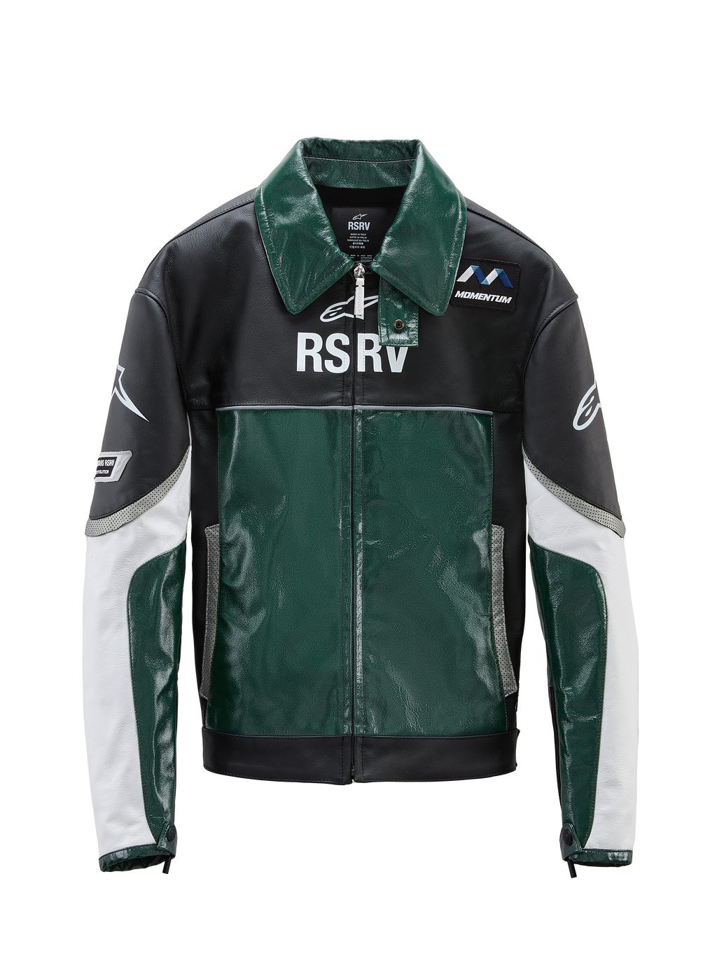 RSRV ALLOY Läder Jacka