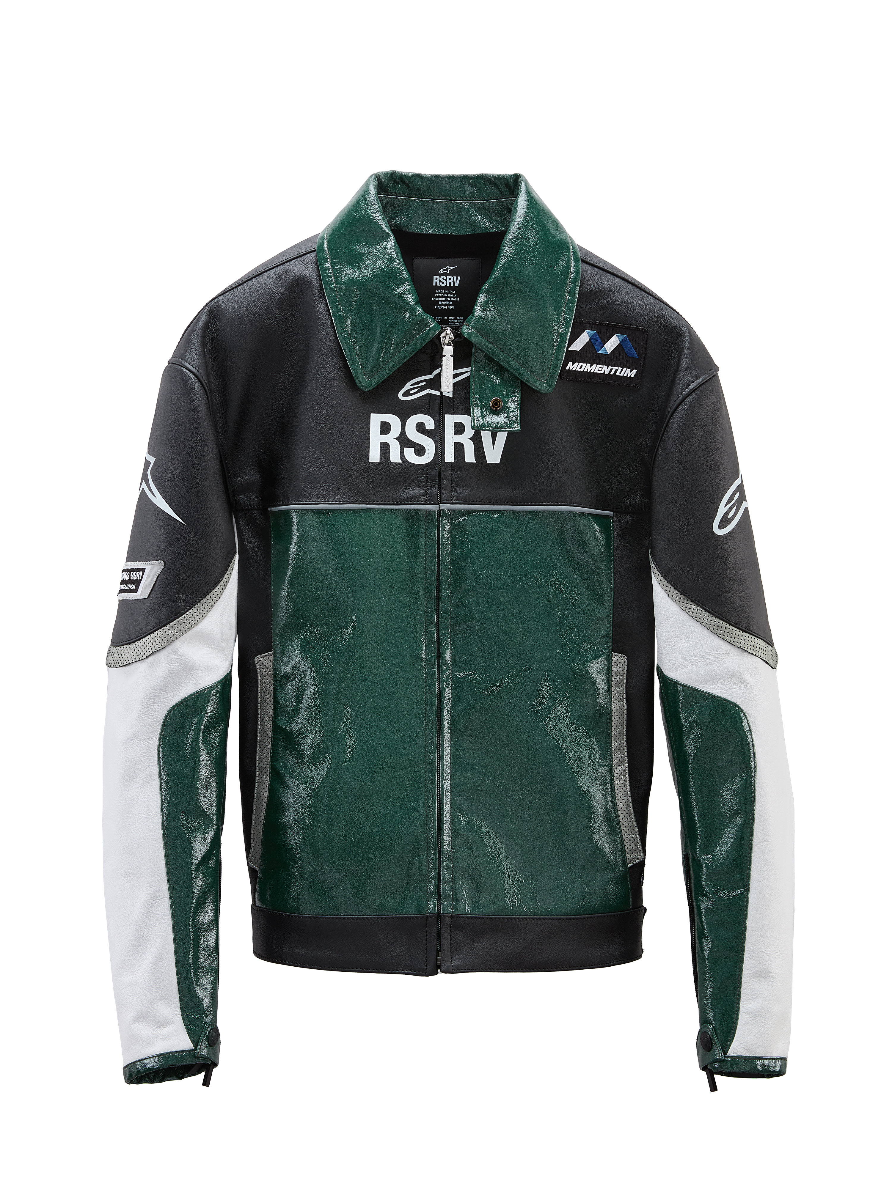 RSRV ALLOY Läder Jacka