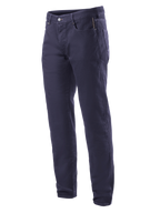 Alpinestars Copper V2 Denim Pants Short Length, Motorcycle Riding Jeans, Rinse Blue, Classic Straight-Leg Design, Button and Zip Closure, Front Pockets with Coin Pocket, Belt Loops, Durable Denim Construction