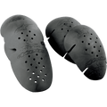 Alpinestars Bio Armor axel- och armbågsskydd, MC-skydd, svarta, set om fyra delar med perforerade ventilationshål, präglad stjärnlogotyp och CE-certifieringsmärkning