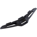 Alpinestars Supertech Breath Deflector, tillbehör till motorcykelhjälm, svart, precisionsgjuten plast med kantig design och symmetriska ventilationsöppningar, matt yta, kompatibel med hjälmarna S-M10 och S-M8