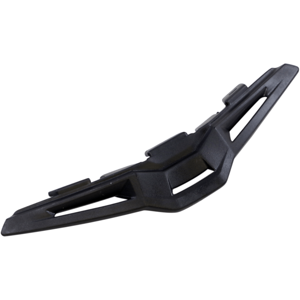 Alpinestars Supertech Breath Deflector, tillbehör till motorcykelhjälm, svart, precisionsgjuten plast med kantig design och symmetriska ventilationsöppningar, matt yta, kompatibel med hjälmarna S-M10 och S-M8